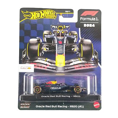 Hot Wheels Premium Formula 1 Oracle Red Bull Racing RB20 #1 JBM12