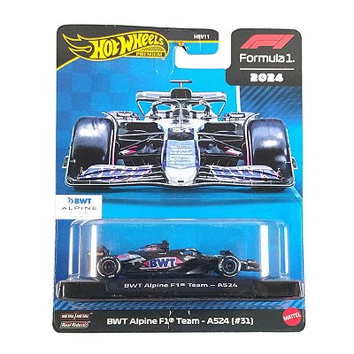 Hot Wheels Premium Formula 1 BWT Alpine F1 Team A524 #31 JBM09
