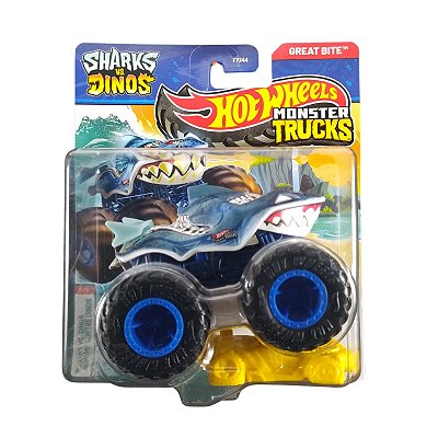 Hot Wheels Monster Trucks 1:64 Great Bite JCD73