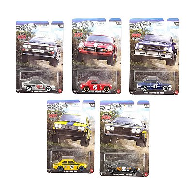 Hot Wheels Silver Series Rally Racers Set c/ 05 GDG44