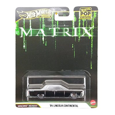 Hot Wheels Premium Pop Culture Lincoln Continental Matrix