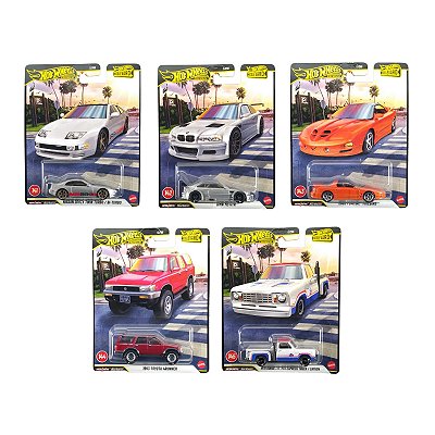 Hot Wheels Premium Boulevard 141 a 145 Set C/ 05 GJT68