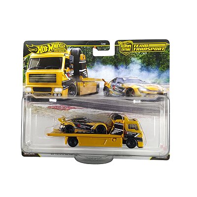 Hot Wheels Team Transport Toytota GR Supra & Fleet Street