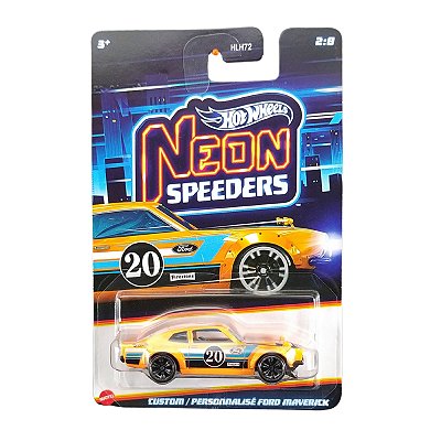 Hot Wheels Neon Speeders Custom Ford Maverick JKX94