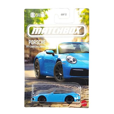 Matchbox Temáticos Porsche 911 Carrera Cabriolet JJR59