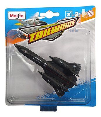 Maisto Avião Tailwinds 1:125 Sr-71 Blackbird