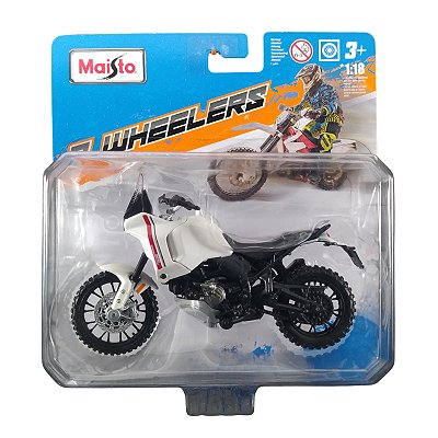 Maisto 2 Wheelers Moto 1:18 Ducati DesertX Branco
