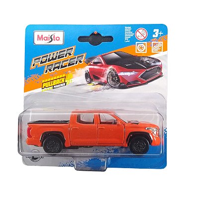 Maisto Power Racer 1:43 2002 Toyota Tundra TRD PRO Laranja