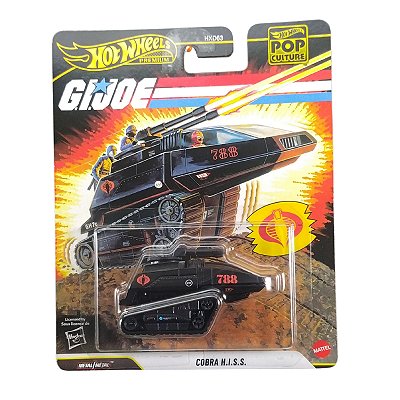 Hot Wheels Premium Pop Culture Cobra H.I.S.S. G.I.Joe