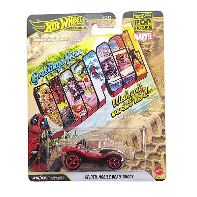 Hot Wheels Premium Pop Culture Spider-Mobile Dead-Buggy