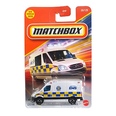 Matchbox 2024 Mercedes-Benz Sprinter Ambulance JHM32 2026