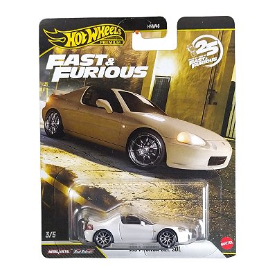 Hot Wheels Premium Velozes e Furiosos 1994 Honda Del Sol