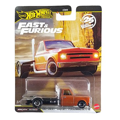 Hot Wheels Premium Velozes e Furiosos 1967 Chevy Custom C-10