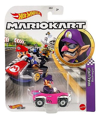 Hot Wheels Mario Kart Waluigi Badwagon Gjh54
