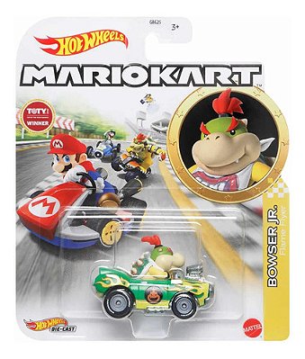 Hot Wheels Mario Kart Bowser Jr. Flame Flyer Hdb27