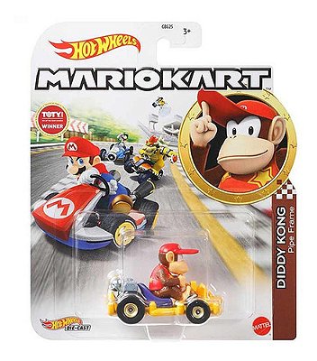 Hot Wheels Mario Kart Diddy Kong Pipe Frame Grn15