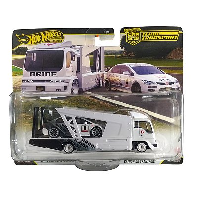 Hot Wheels Team Transport Honda Civic Type R & Kousoku Haule