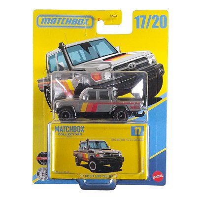 Matchbox Collectors Premium '17 toyota Land Cruiser 78 JJW10