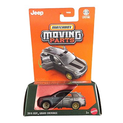 Matchbox Moving Parts 2018 Jeep Grand Cherokee JHV52