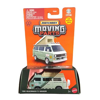 Matchbox Moving Parts 1986 Volkswagen T3 Vanagon JHV32