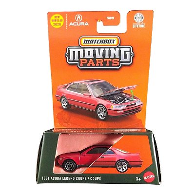 Matchbox Moving Parts 1991 Acura Legend Coupe JHV39