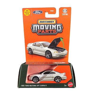 Matchbox Moving Parts 1995 Ford Mustang SVT Cobra R JHV30