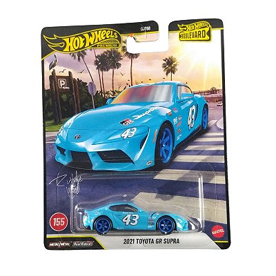 Hot Wheels Premium Boulevard 2021 Toyota GR Supra JHW34
