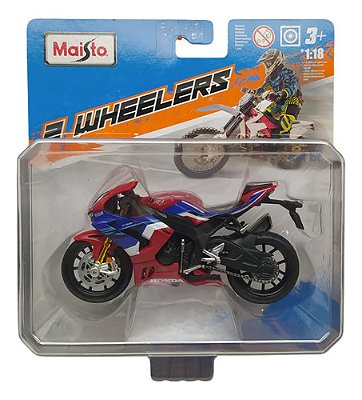 Maisto 2 Wheelers Moto 1:18 Honda Cbr1000rr-r Fireblade Verm