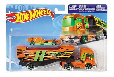 Hot Wheels Caminhão Transportador Big Rig Heat Fkw92