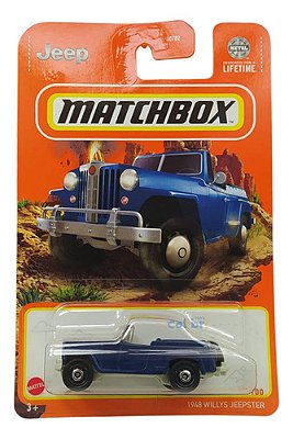 Matchbox 1948 Willys Jeepster Hvl74 2024