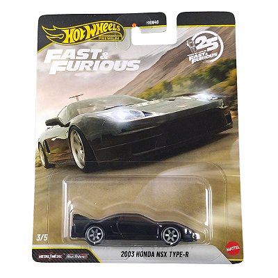 Hot Wheels Premium Velozes e Furiosos 2003 Honda NSX Type-R