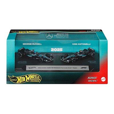 Hot Wheels Premium F1 Pack c/ 2 2025 Mercedes-AMG JMM93