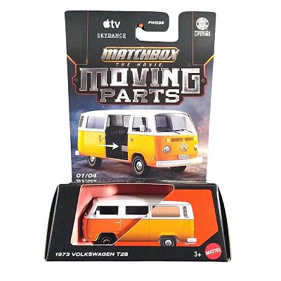 Matchbox Moving Parts 1973 Volkswagen T2B Kombi JHV23