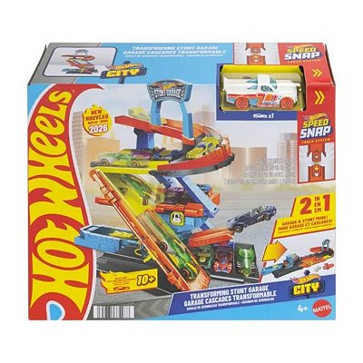 Pista Hot Wheels City Garagem de Acrobacias JHL94