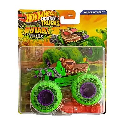 Hot Wheels Monster Trucks 1:64 Wreckin' Wolf JHY26