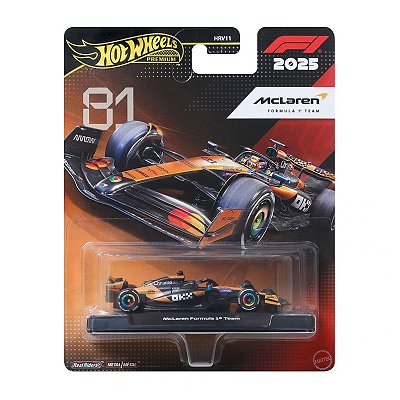 Hot Wheels Premium F1 2025 McLaren #81 JKD81