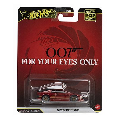 Hot Wheels Premium Pop Culture Lotus Esprit Turbo 007