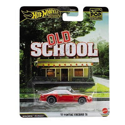 Hot Wheels Premium Pop Culture 77 Pontiac Firebird OldSchool