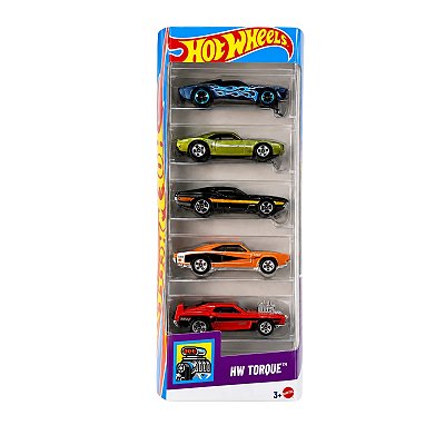 Hot Wheels Pacote c/ 05 HW Torque JKG14