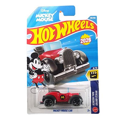 Hot Wheels Mickey Mouse Car JJH74 2026N