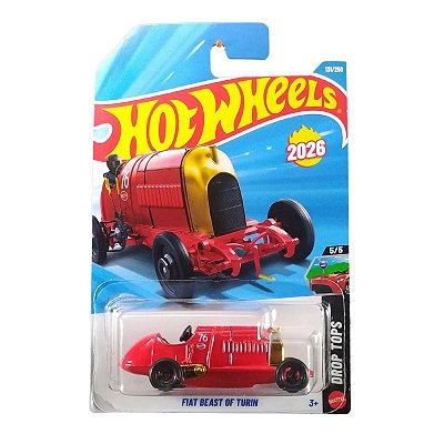 Hot Wheels Fiat Beast of Turin JJL61 2026P