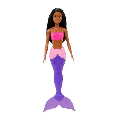 Boneca Barbie Fantasy Sereia Negra Mattel