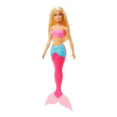 Boneca Barbie Fantasy Sereia Loira Mattel