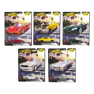 Hot Wheels Premium Boulevard 156 a 160 Set C/ 05 GJT68