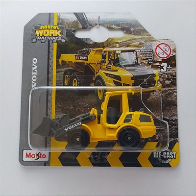 Maisto Mini Work Machines 1:64 Volvo Carregadeira