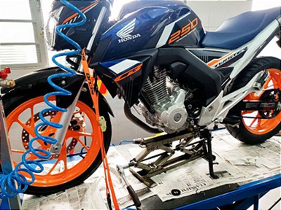 Kit Transmissão Correia Dentada M3moto - Honda CB250 F Twister Nova - Ano 2016 em diante