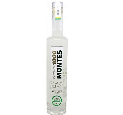 Cachaça 1000 Montes Extra Premium Amendoim 500ml