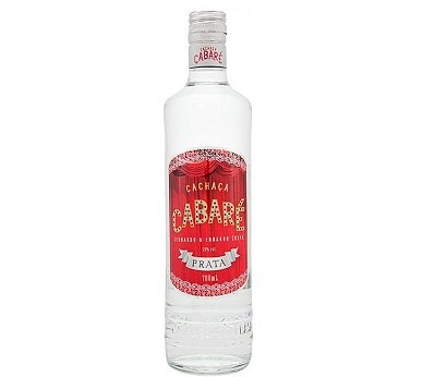 Cachaça Cabaré Prata 700ml