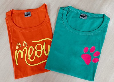 Camiseta Baby Look Tamanho M