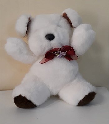 Cachorrinho Branco 28cm - Cod 67